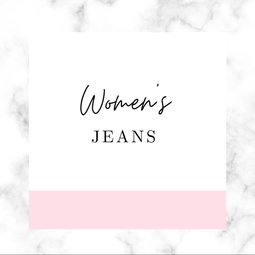 Ladies Jeans are in this section of my closet!